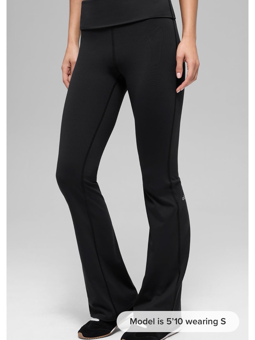 ALO Softsculpt Foldover Flare Legging